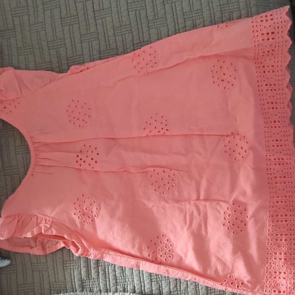 Eyelet dress